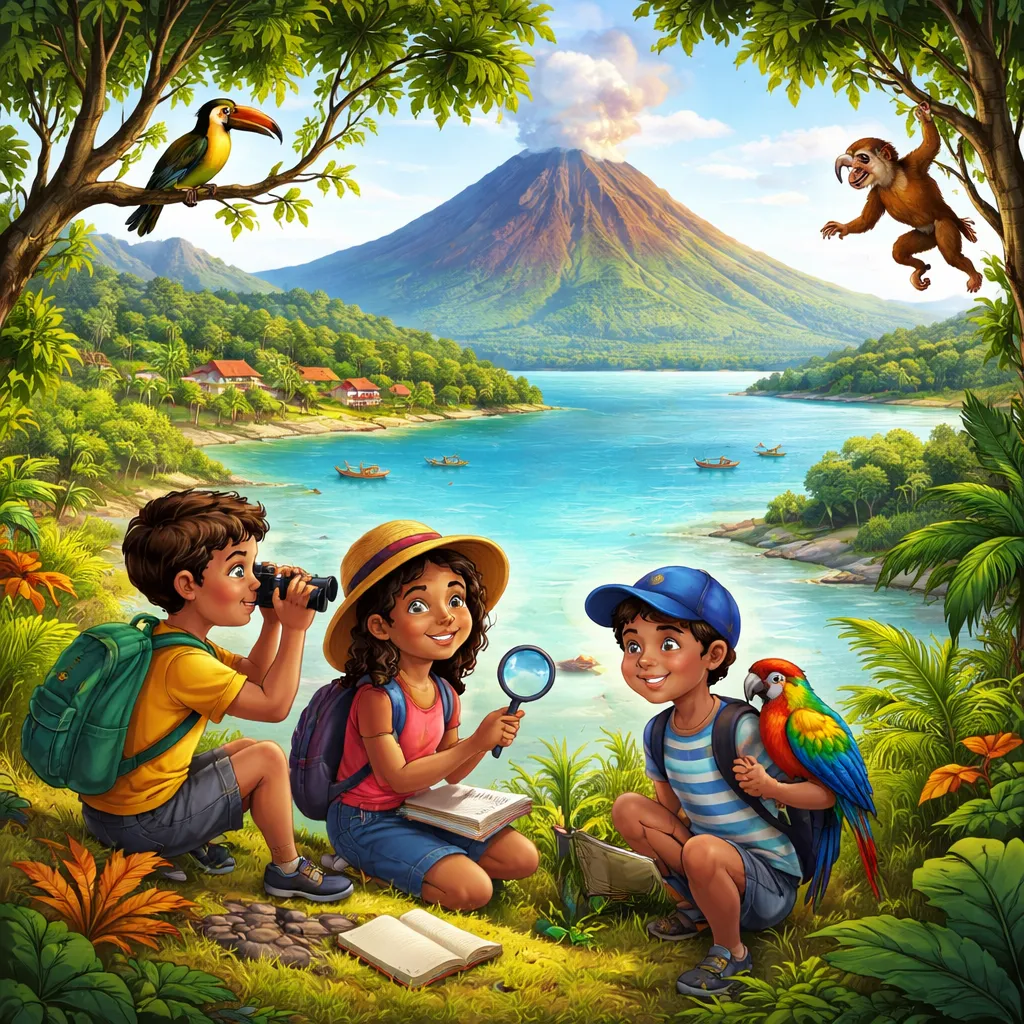 Where Lakes and Volcanoes Meet Does Language Learning Reading: Nicaragua Introduce Young Explorers?