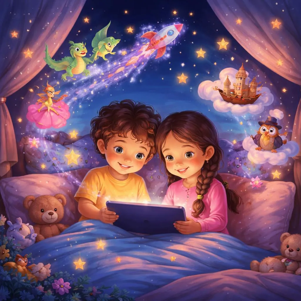 Где найти лучшие короткие сказки на ночь для детей, которые можно читать онлайн бесплатно?