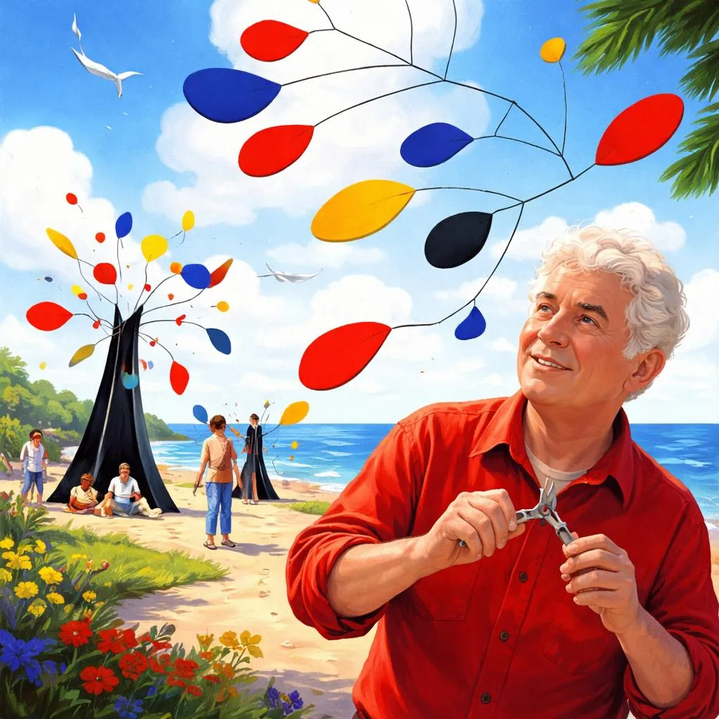 Qual Artista Fez Esculturas Que Se Movem e Dançam com a Brisa? História de Celebridade: Alexander Calder