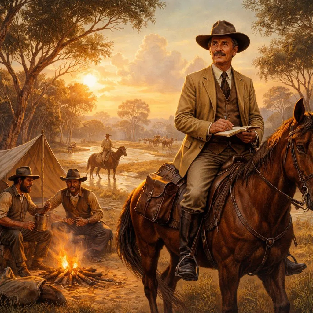 Which Australian Poet Wrote "Waltzing Matilda" and Rode With Bushmen? Celebrity Story: Banjo Paterson