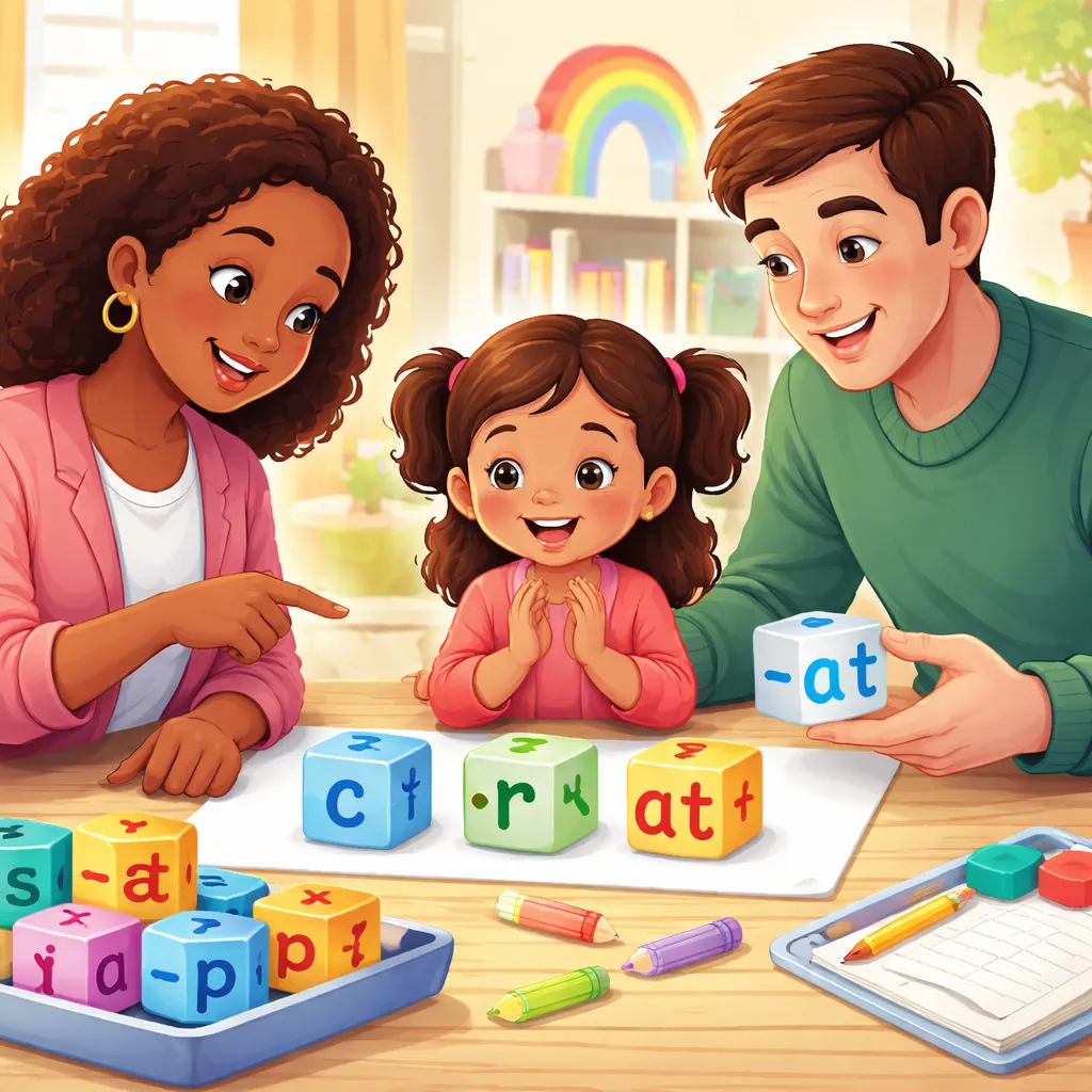 Which Clear Onset and Rime Explanation for Parents Helps Children Build Word Reading Skills?