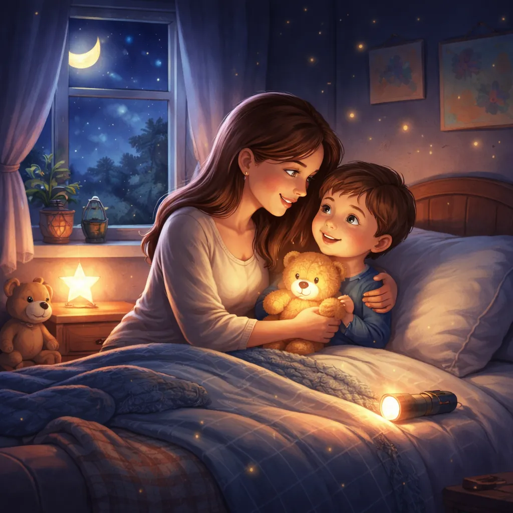 Which Comforting Words for What to Say When Scared of the Dark in English Help Children Feel Brave and Safe?