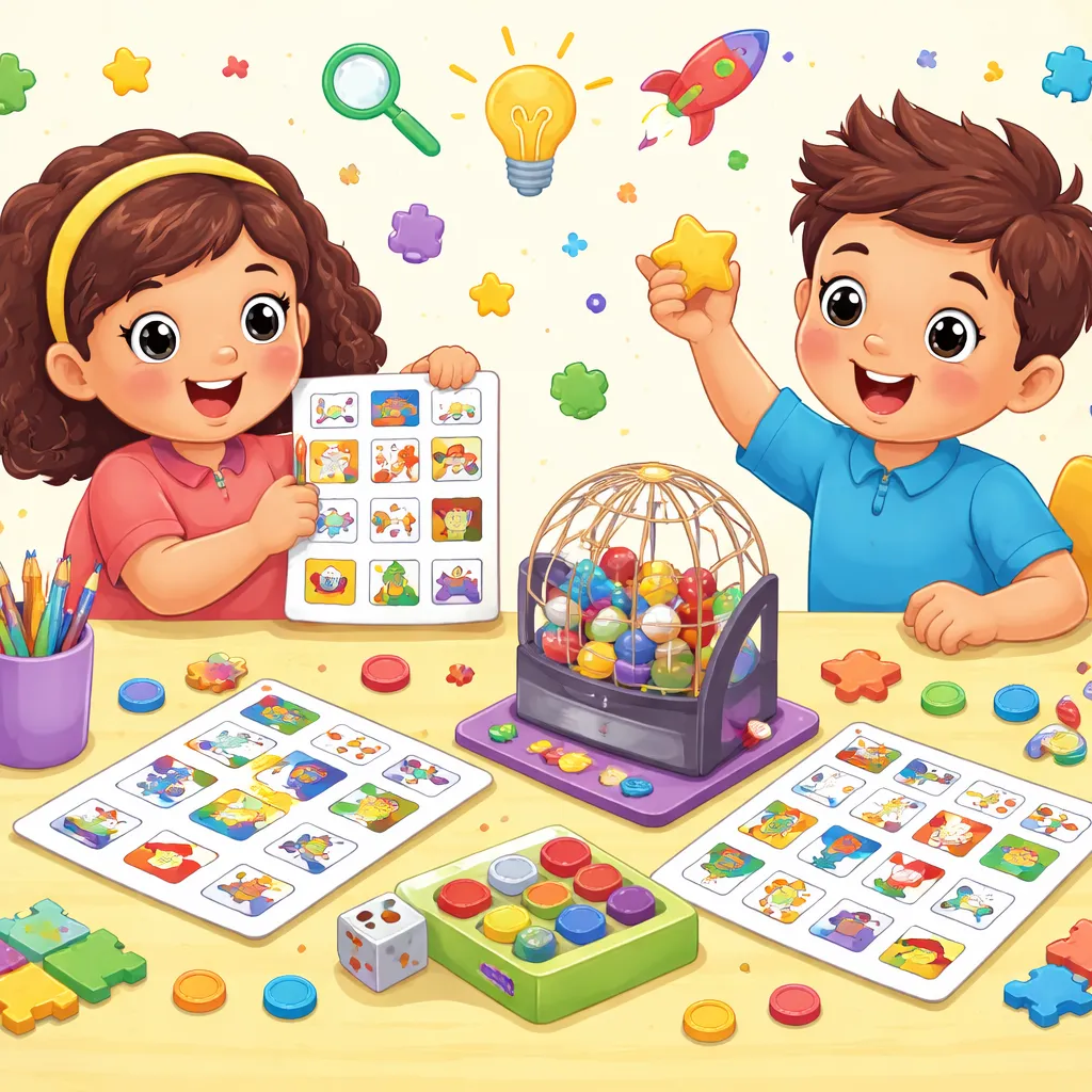 Which Creative DIY English Bingo Cards for Vocabulary Make Learning Words a Game?