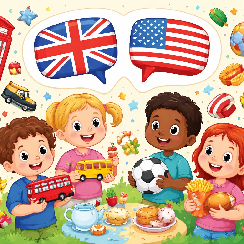 Which Difference Between British and American English for Kids Makes Language Learning So Interesting?