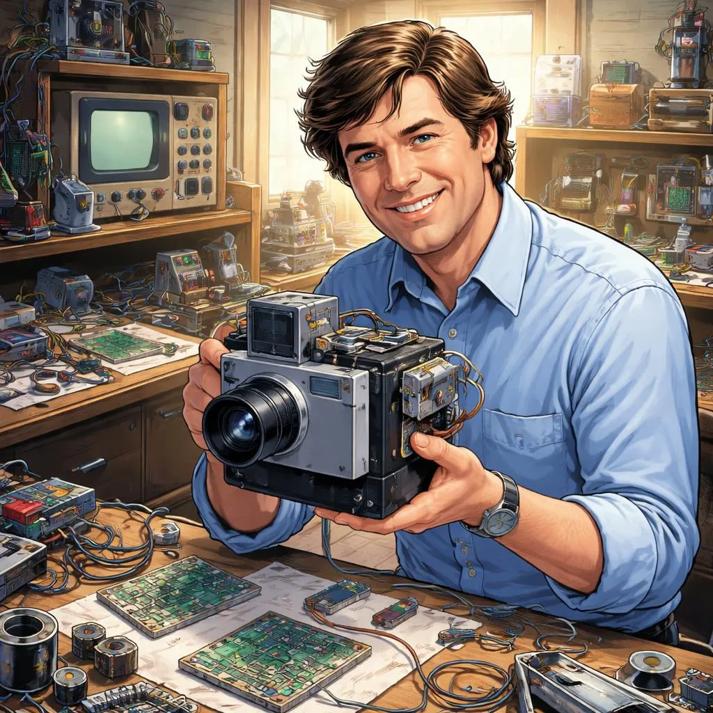 Which Engineer Built the First Digital Camera From Scrap Parts in a Lab and Changed Photography Forever? Celebrity Story: Steve Sasson