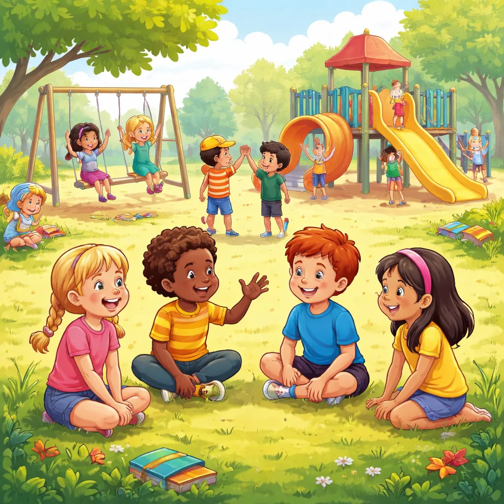 Which English Conversation for Kids at the Playground Builds Confidence and Friendships?