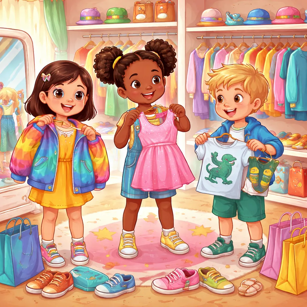 Which English Dialogue for Choosing Clothes Helps Children Express Their Style and Make Decisions?