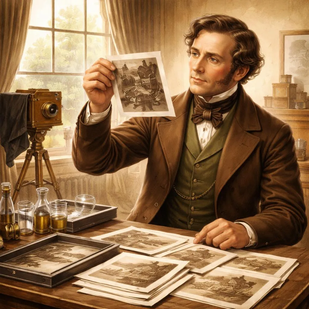 Which English Scientist Invented the Negative-Positive Process and Made Multiple Copies Possible? Celebrity Story: William Henry Fox Talbot