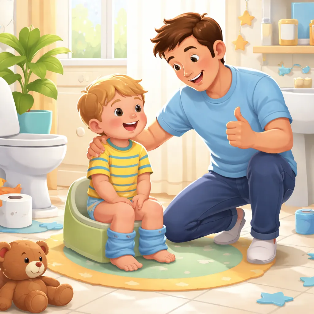 Which English Sentences for Potty Training Boys Make the Process Clear and Encouraging?