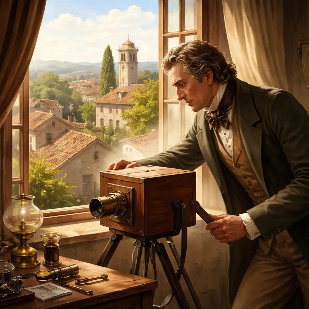 Qual Inventor Francês Tirou a Primeira Fotografia do Mundo de Sua Janela em 1826? História de Celebridade: Nicéphore Niépce