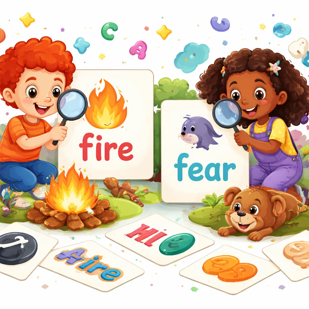 Which Fun Ire and Ear Rime Families Help Kids Read Words Like Fire and Fear?