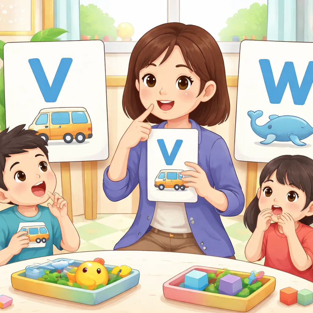 Which Gentle Tips for How to Pronounce V vs W for Asian Kids Make the Difference Clear?