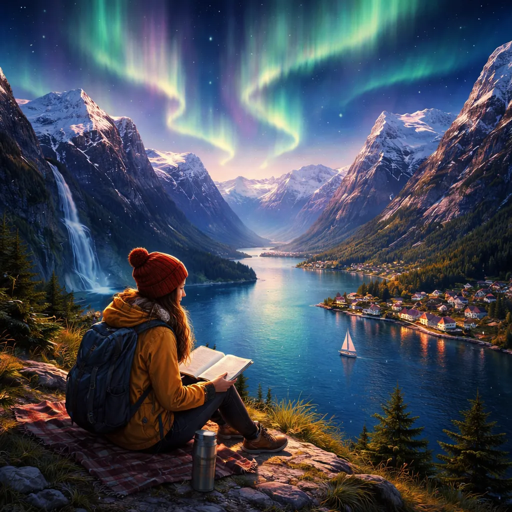 Which Land of Fjords and Northern Lights Does Language Learning Reading: Norway Explore?