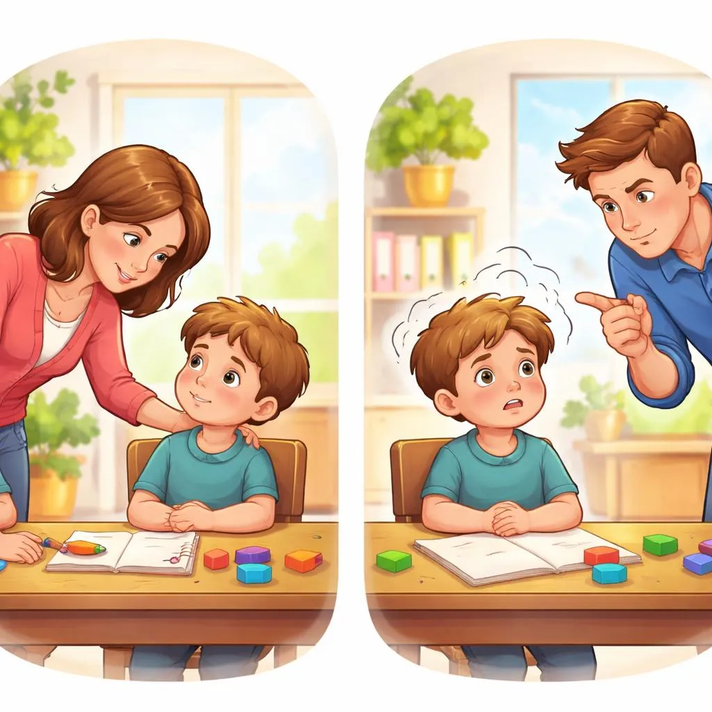 Mana yang Membantu Anak Lebih Fokus: “Dengarkan Aku” atau “Perhatikan”?