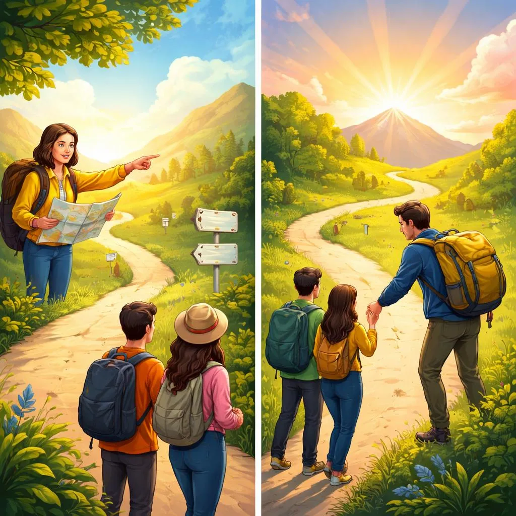哪个更有帮助：“引导到”还是“带领到”？