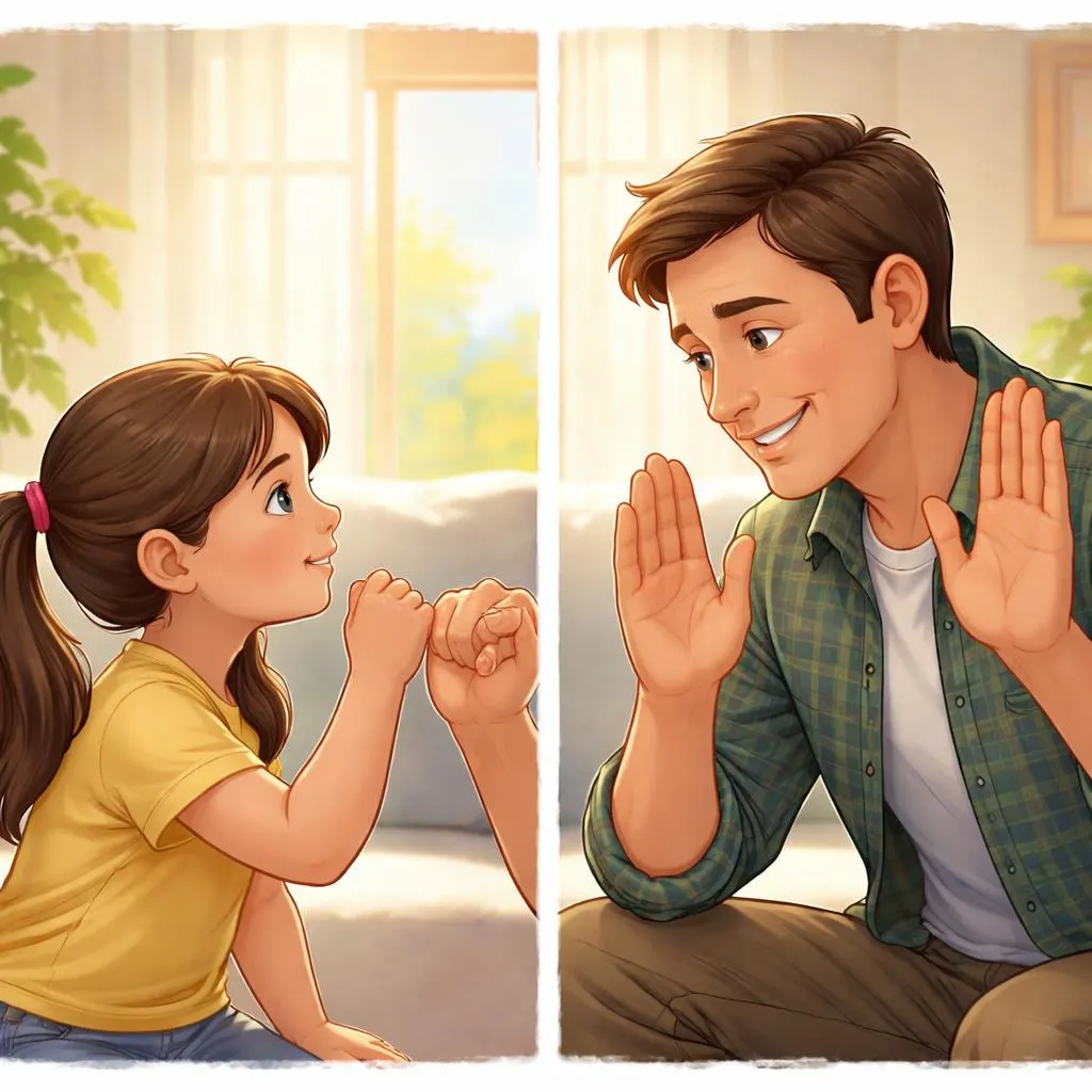 Which One Shows More Trust: Saying “I Promise” or “I Swear” to a Child?