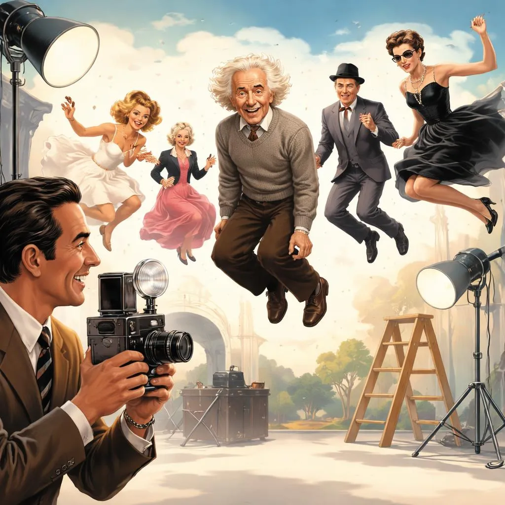 Which Photographer Asked Einstein to Jump and Made Famous People Fly Through the Air? Celebrity Story: Philippe Halsman