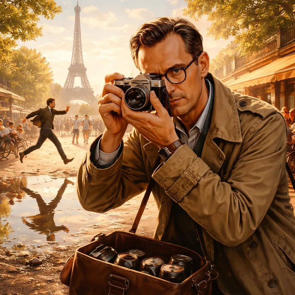 Какой фотограф запечатлел решающий момент, когда жизнь рассказывает историю? История знаменитости: Анри Картье-Брессон