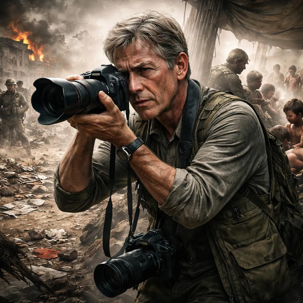 Which Photographer Has Risked His Life to Show Us the Suffering of War and Disease? Celebrity Story: James Nachtwey