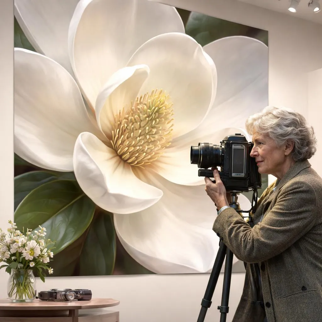 Which Photographer Magnified a Single Magnolia Blossom to the Size of a Wall and Changed How We See Flowers? Celebrity Story: Imogen Cunningham