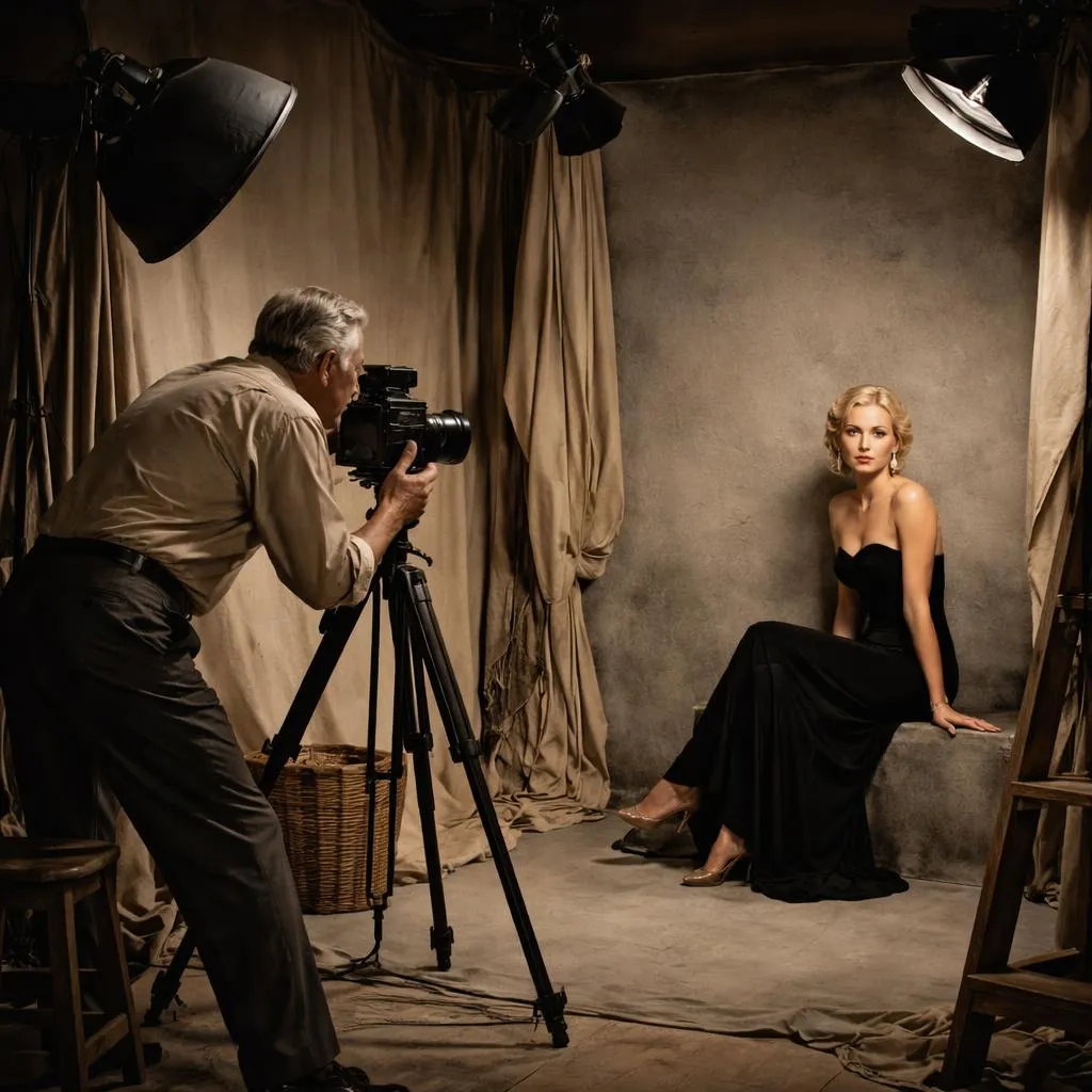 Which Photographer Placed His Subjects in a Corner of an Old Studio Against a Gray Backdrop? Celebrity Story: Irving Penn