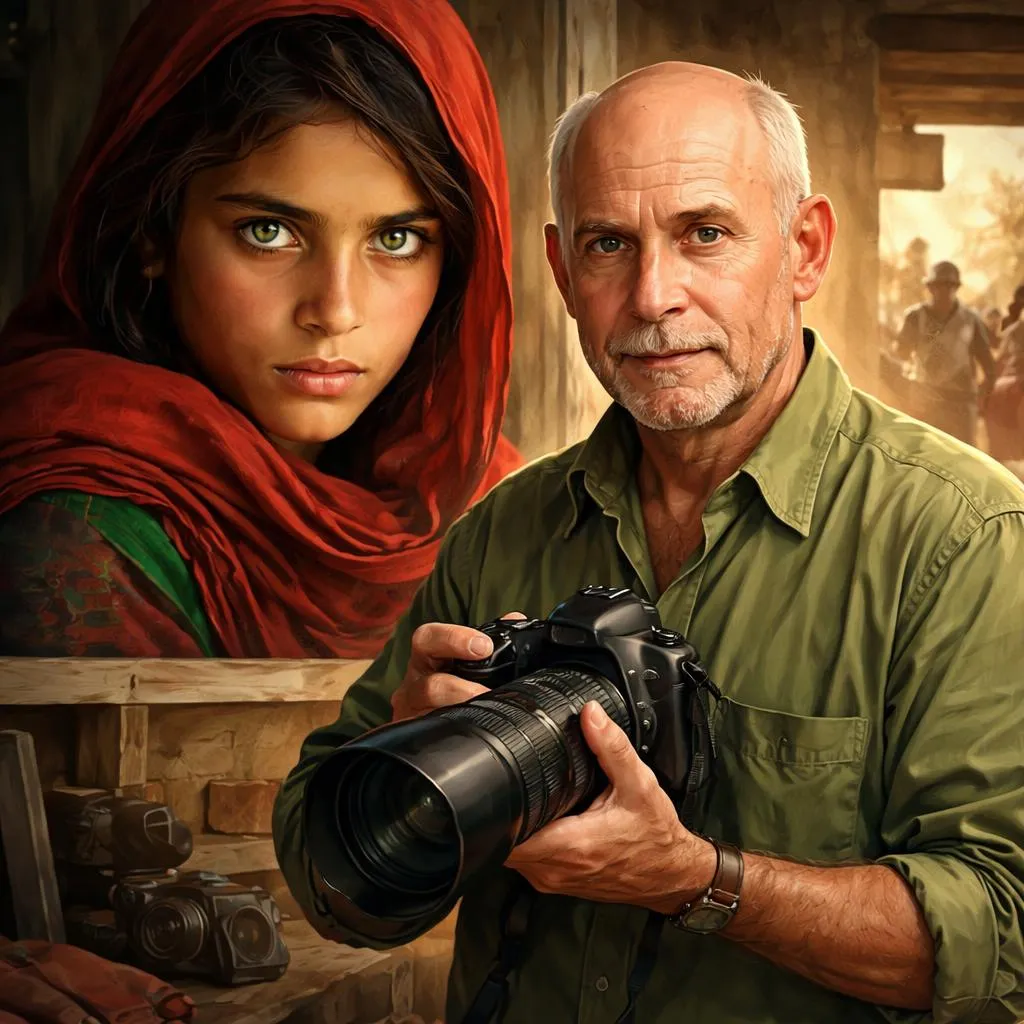 Which Photographer Took the Famous "Afghan Girl" Photo with the Piercing Green Eyes? Celebrity Story: Steve McCurry