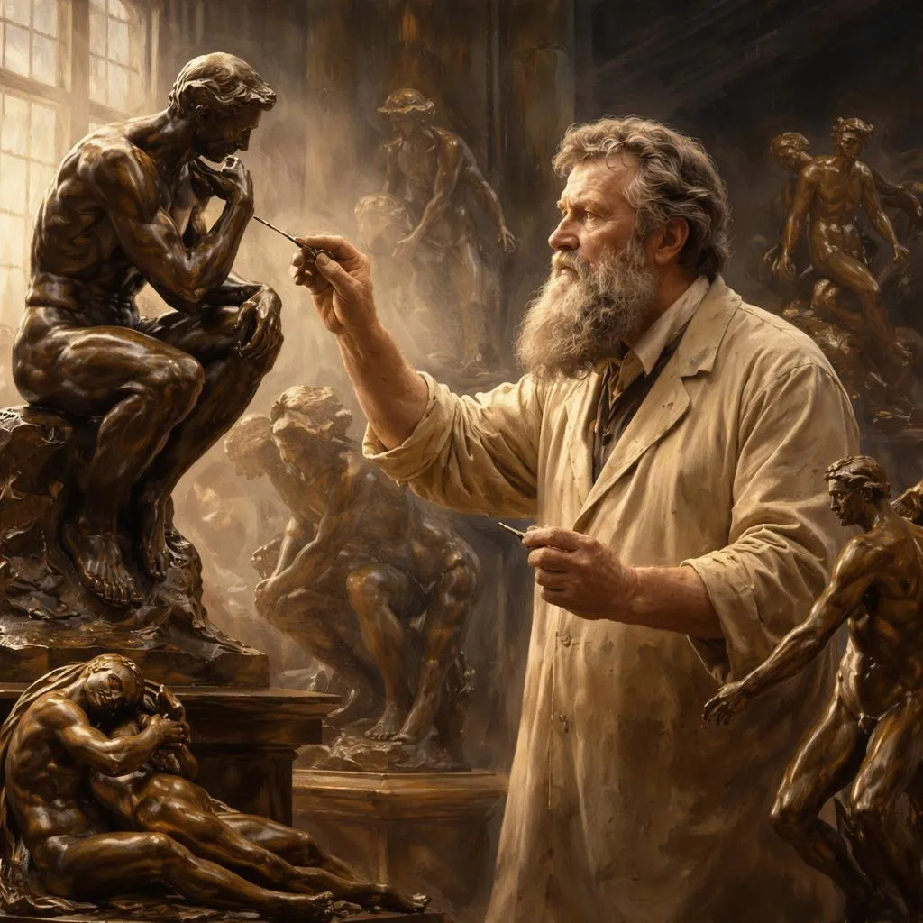Which Sculptor Made Bronze People Look So Alive You Expect Them to Move? Celebrity Story: Auguste Rodin