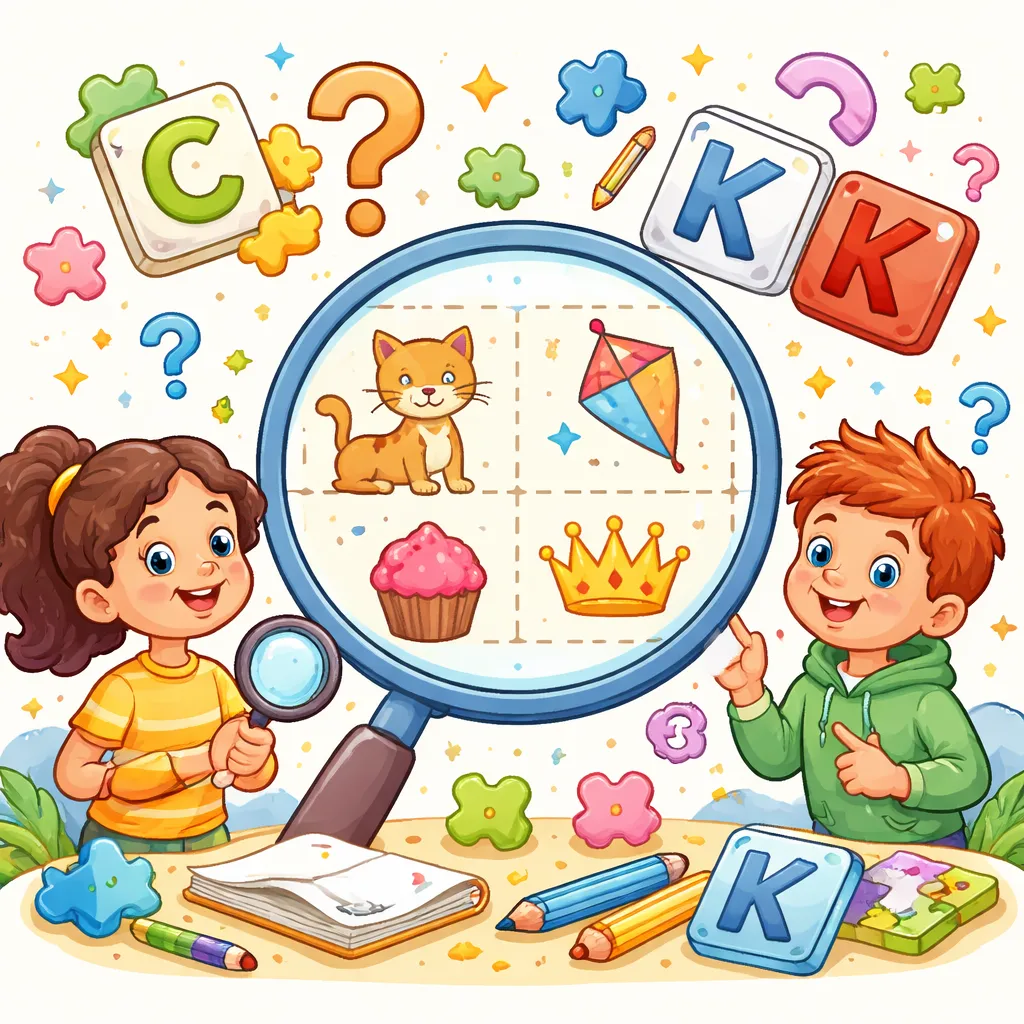 Which Simple C vs K Sound Rules for Kids Help Solve the Spelling Mystery?