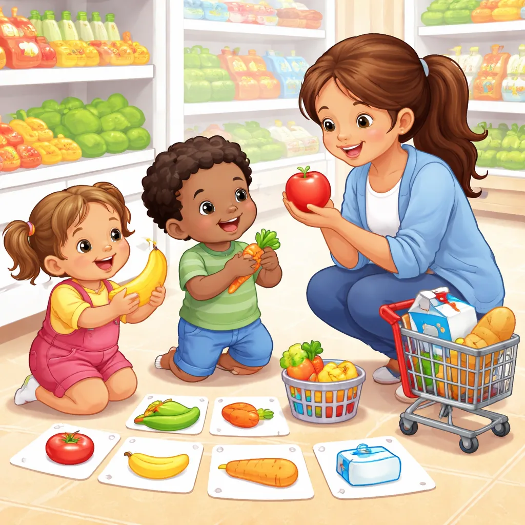 Which Simple Strategies Show You How to Teach Grocery Shopping Vocabulary to Toddlers?
