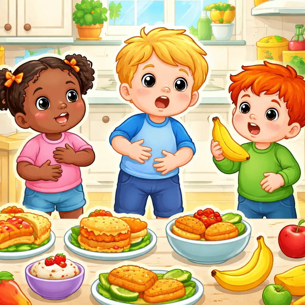 Which Simple Words for How to Express Hunger in English for Toddlers Help Them Communicate Their Needs?