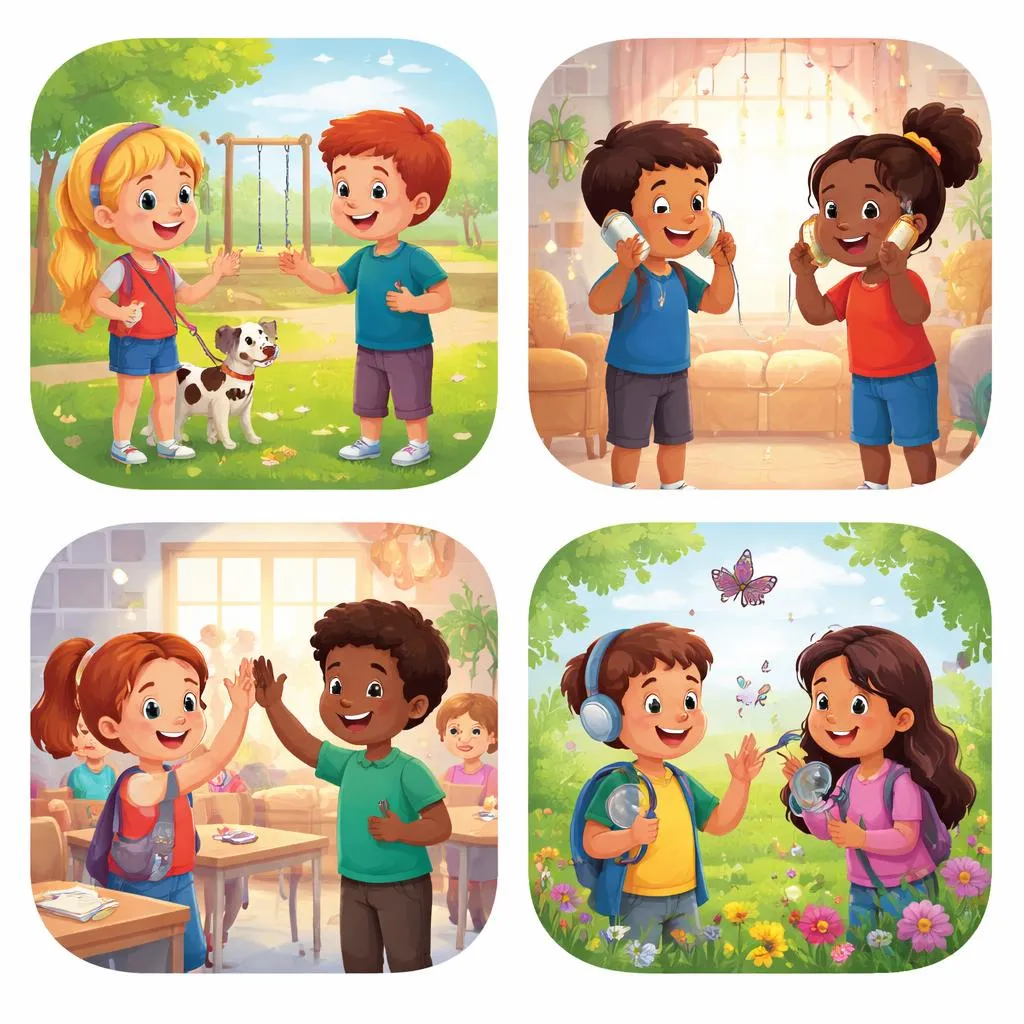 Which Situations Make “human to, being to” Sound Different in Natural English for Young Learners Today?