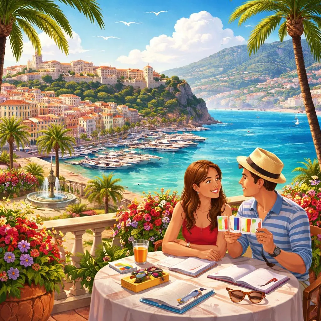 Which Tiny Kingdom Does Language Learning Reading: Monaco Place on the French Riviera?