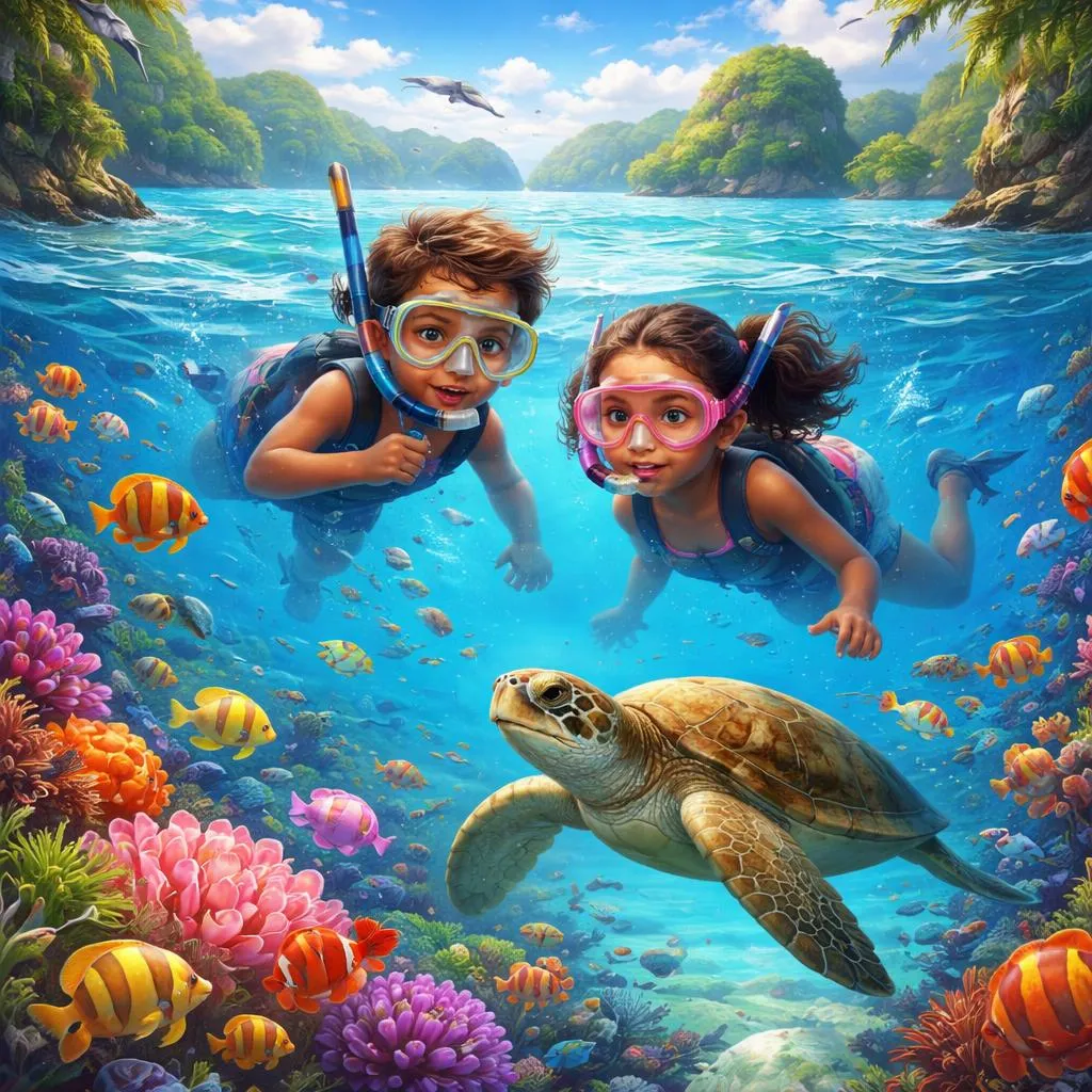 Which Underwater Paradise Does Language Learning Reading: Palau Reveal to Young Minds?