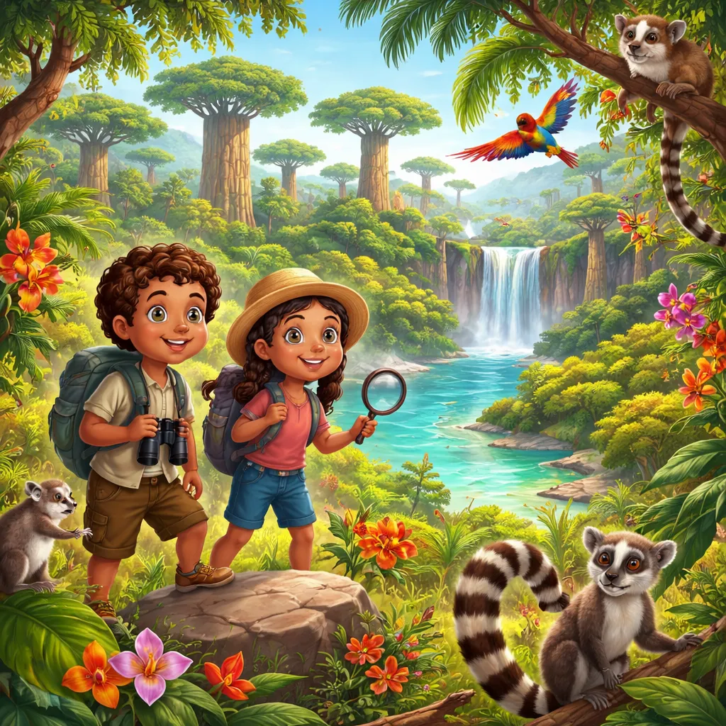 Which Wonders Does Language Learning Reading: Madagascar Uncover for Young Explorers?