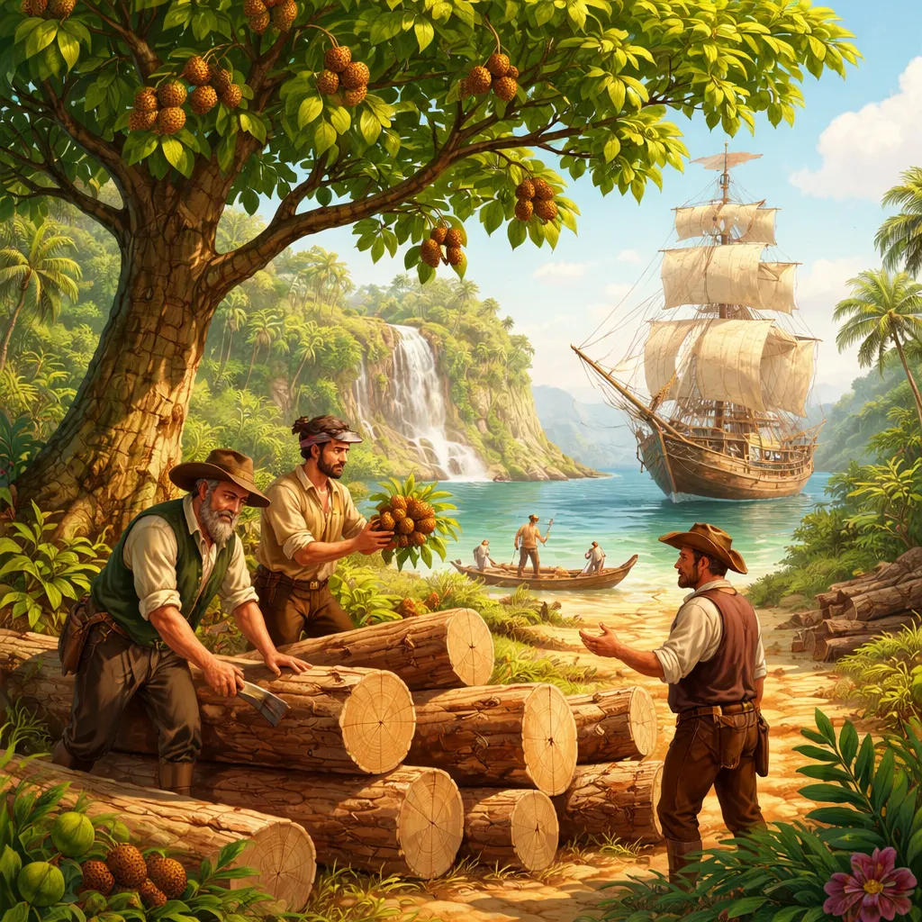 Siapa yang Memilih Kayu untuk Kapal Raja? Mari Belajar tentang Tanaman Mahoni!