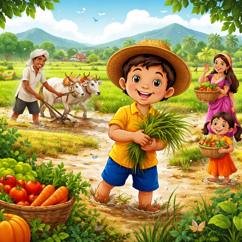 Siapa yang Menanam Makanan dalam Lagu Hindi: Petani Kecil (किसान)?