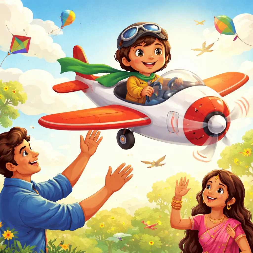 Siapa yang Memandu Penerbangan dalam Lagu Hindi: Pilot Kecil (पायलट)?