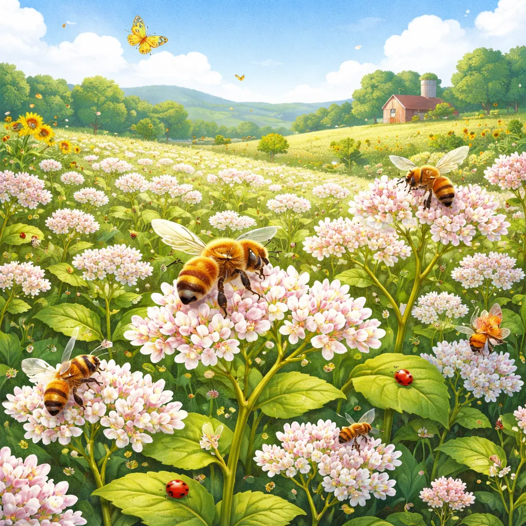 Siapa yang Memiliki Bunga yang Memberi Makan Lebah? Mari Belajar tentang Tanaman Buckwheat!