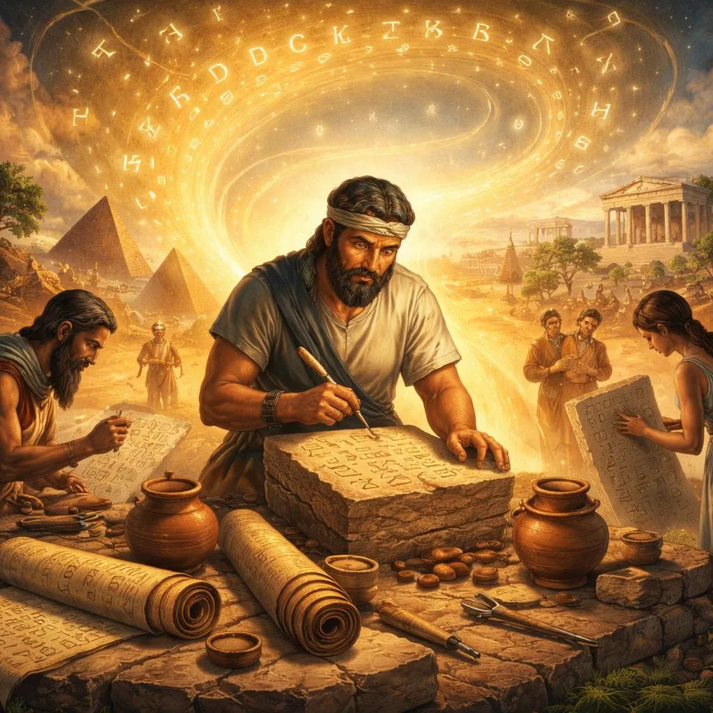 是誰發明了字母？它如何改變人類歷史？