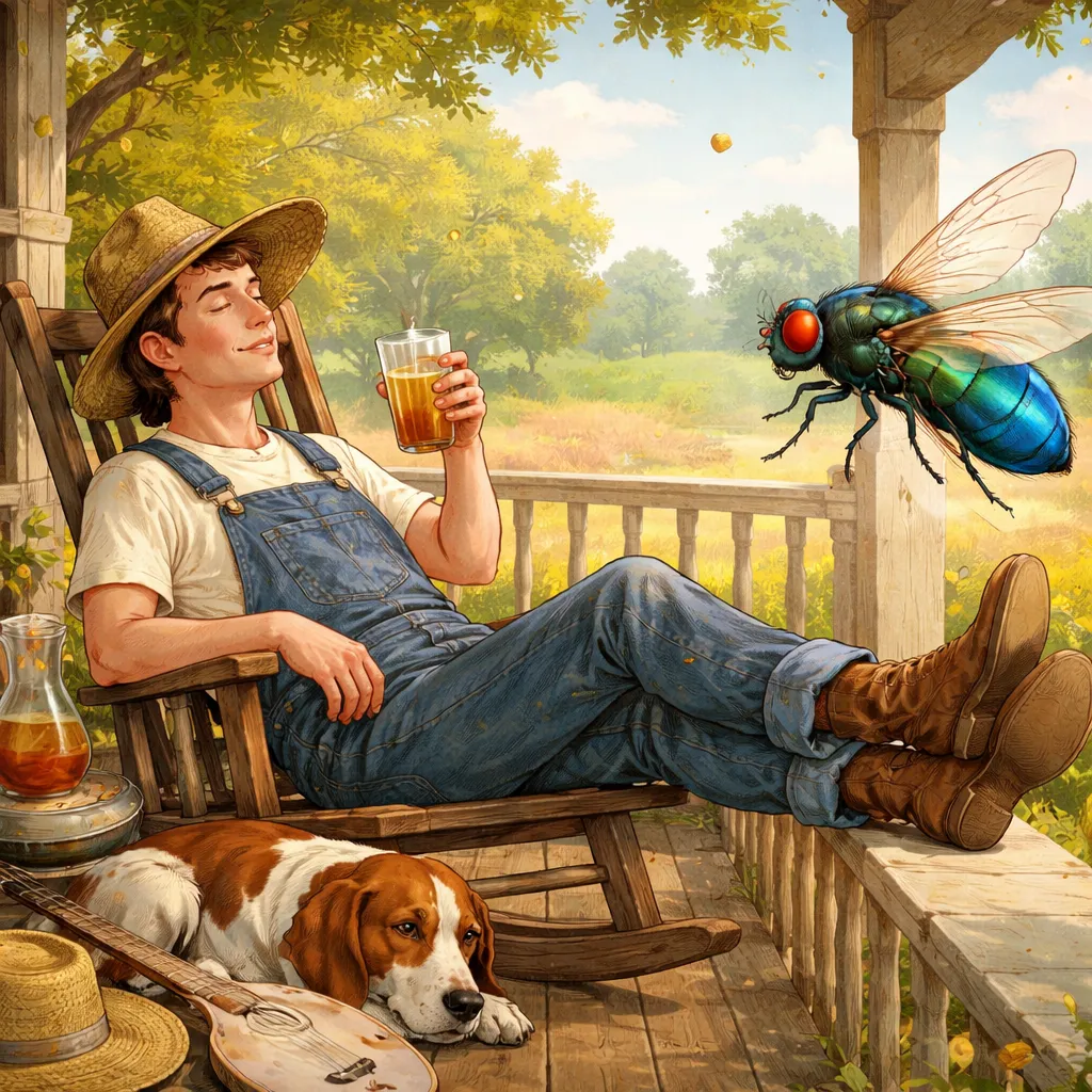 من هو جيمي ولماذا لا يهتم بذباب الذيل الأزرق؟