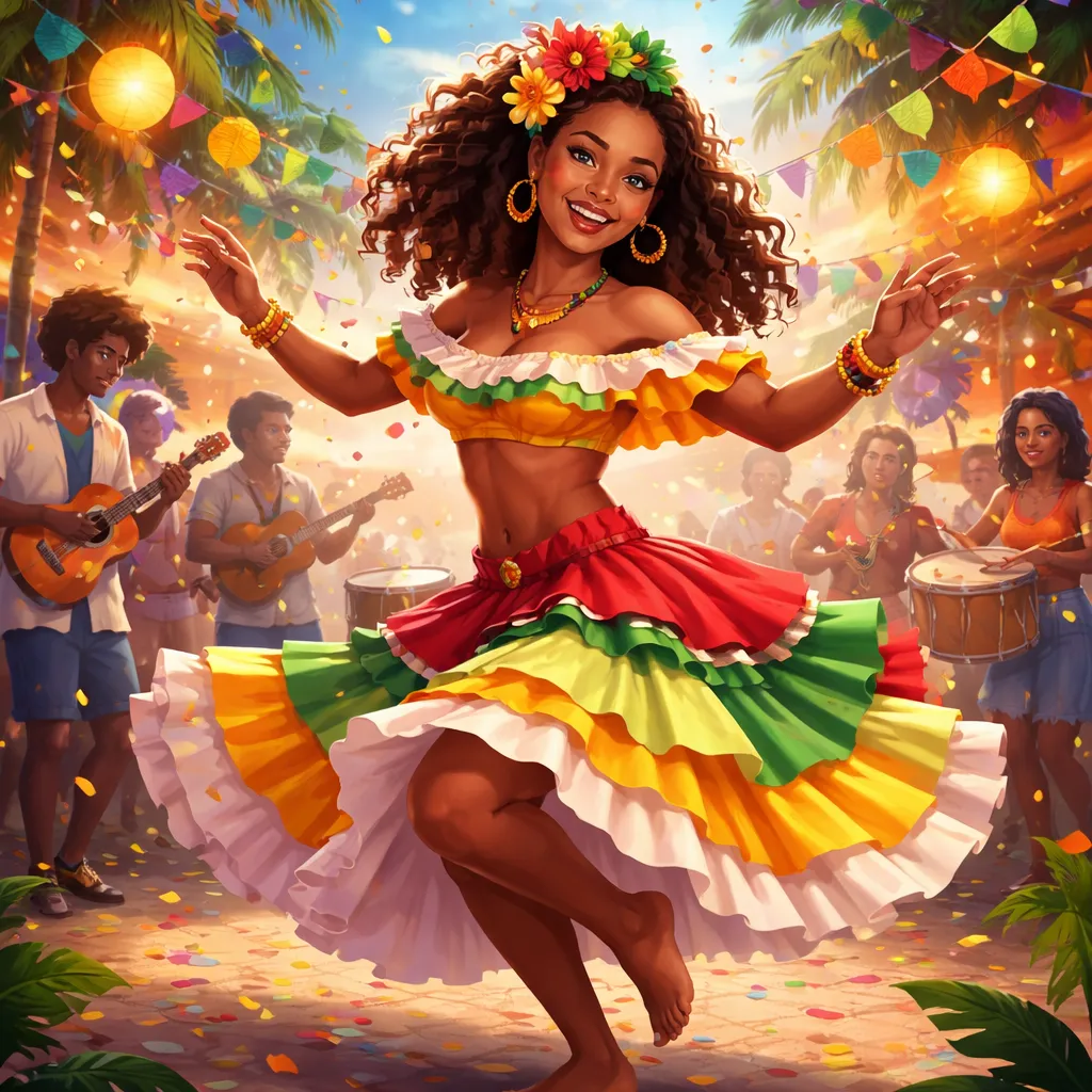 Wer ist die tanzende Samba Lelê in dem portugiesischen Lied?