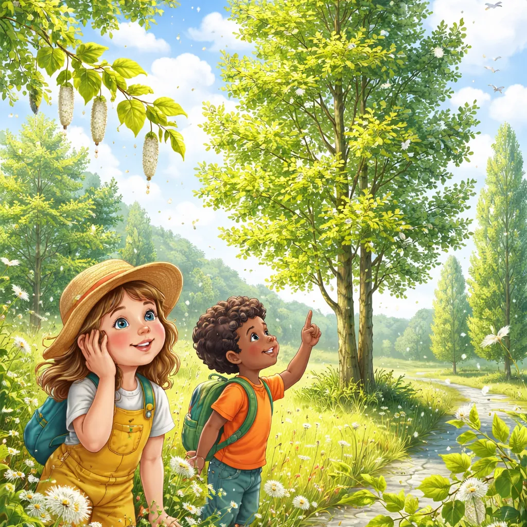 Siapa yang Berbisik di Angin? Mari Belajar tentang Pohon Poplar!