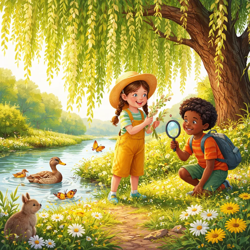 Siapa yang Menangis dengan Gembira? Mari Belajar tentang Tanaman Willow!