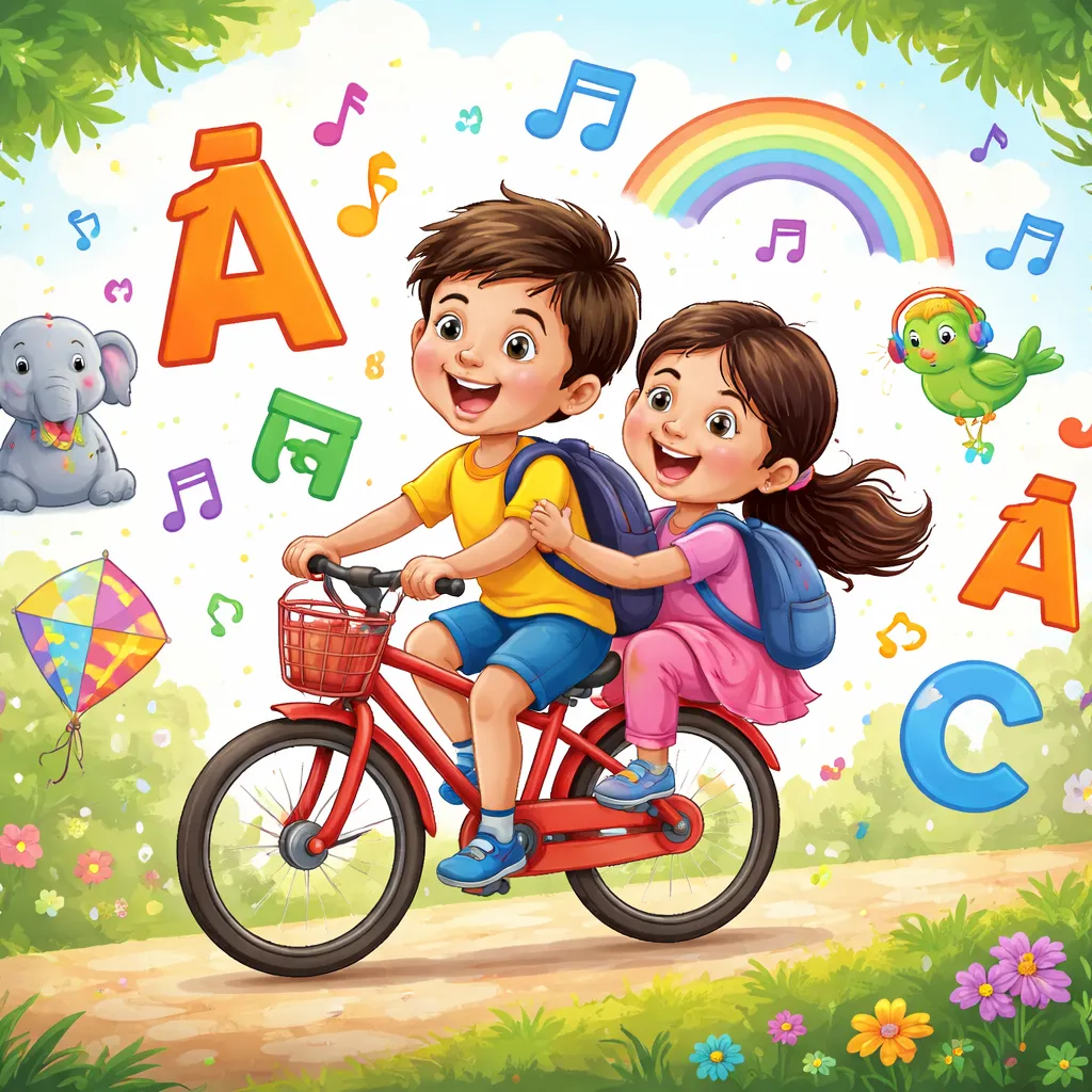 為什麼像「小自行車 (साइकिल)」這樣的印地語歌曲能帶著喜悅融入孩子的英語學習