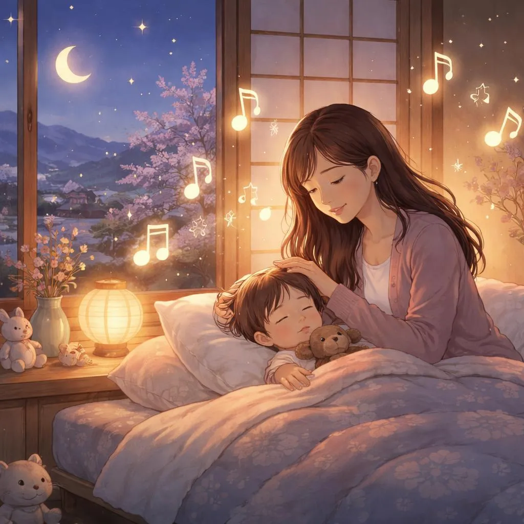 Why a Japanese Song Like “Lullaby (ねんねんころり)” Can Bring Peace and English Words to Bedtime
