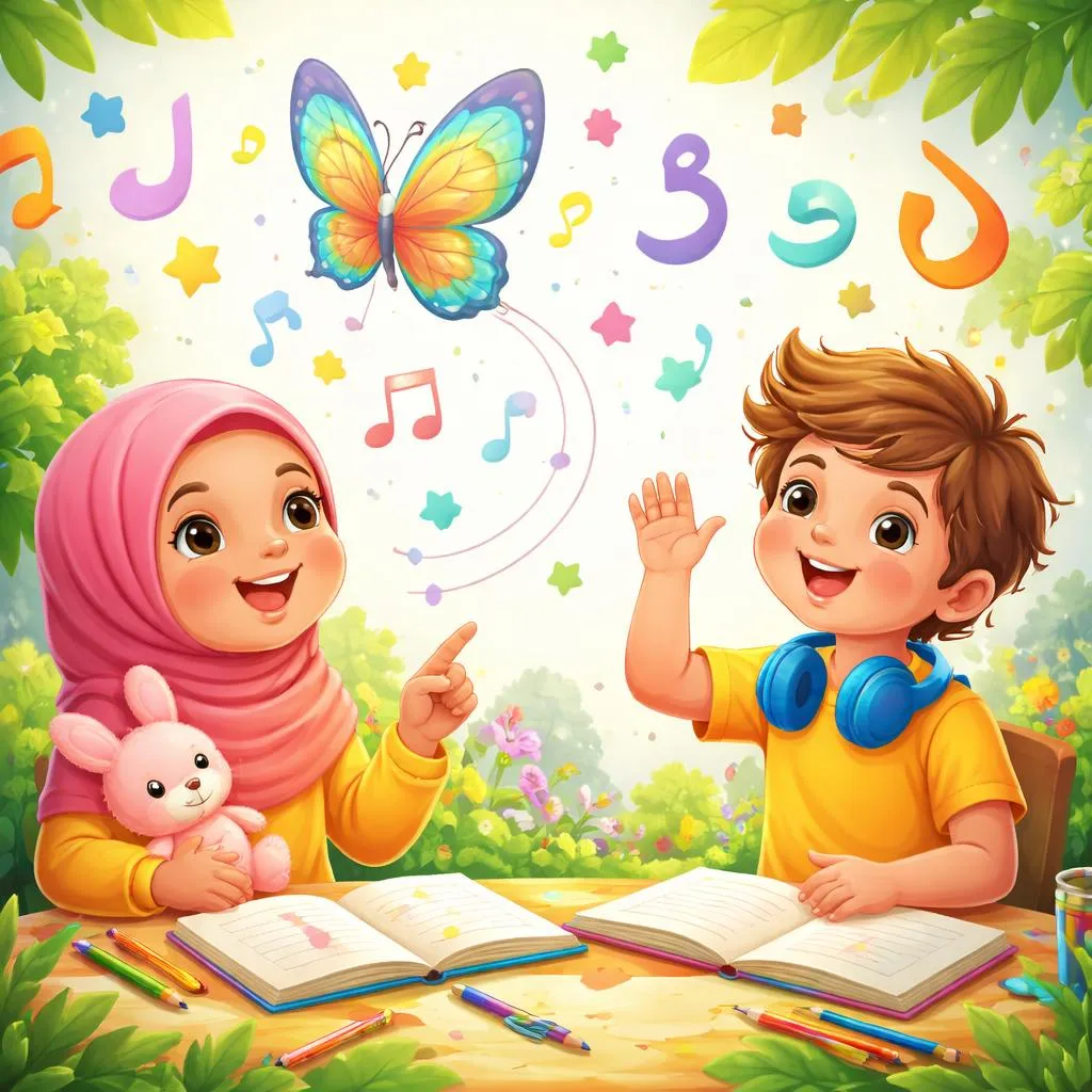 Why an Arabic Song Like “The Little Butterfly (الفراشة الصغيرة)” Should Flutter Into Your Child’s English Learning