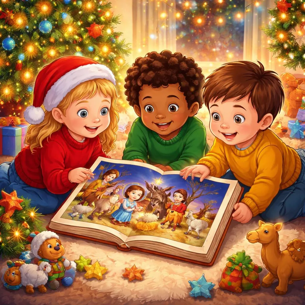 Why Are Children's Bible Stories for Christmas Essential for Holiday Language Learning?