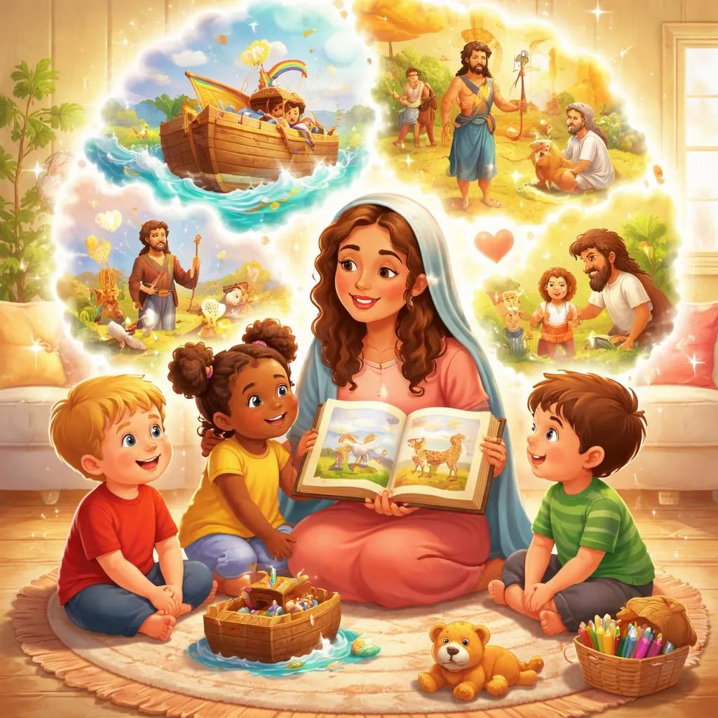 Why Are Children's Stories of the Bible Effective for Teaching Language and Moral Values?