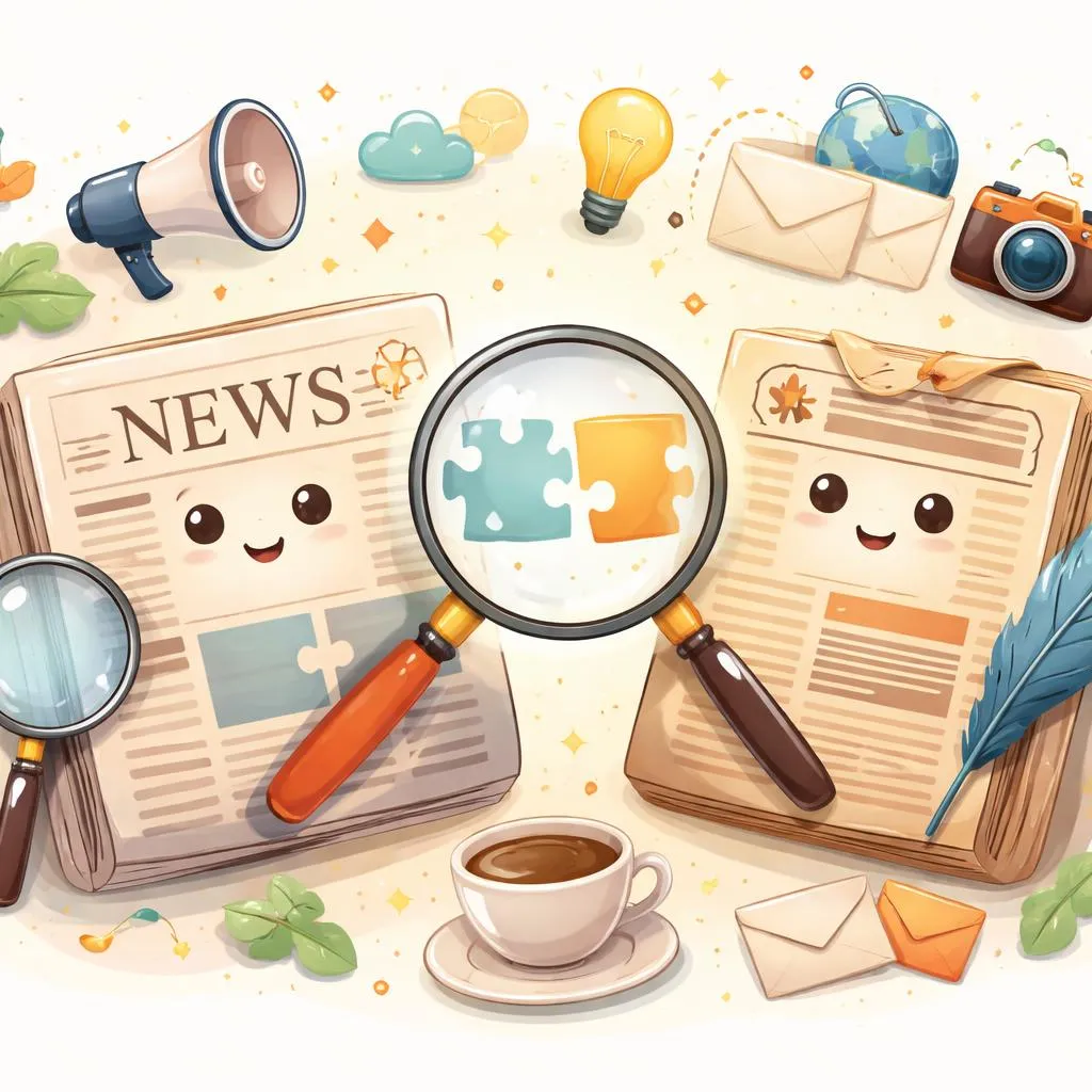 Why Are “newspaper to, gazette to” Different Words Even Though Both Share News and Public Information?