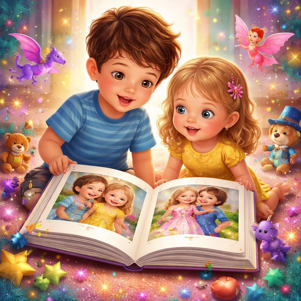 Por que os livros de histórias infantis personalizados com fotos são tão mágicos?